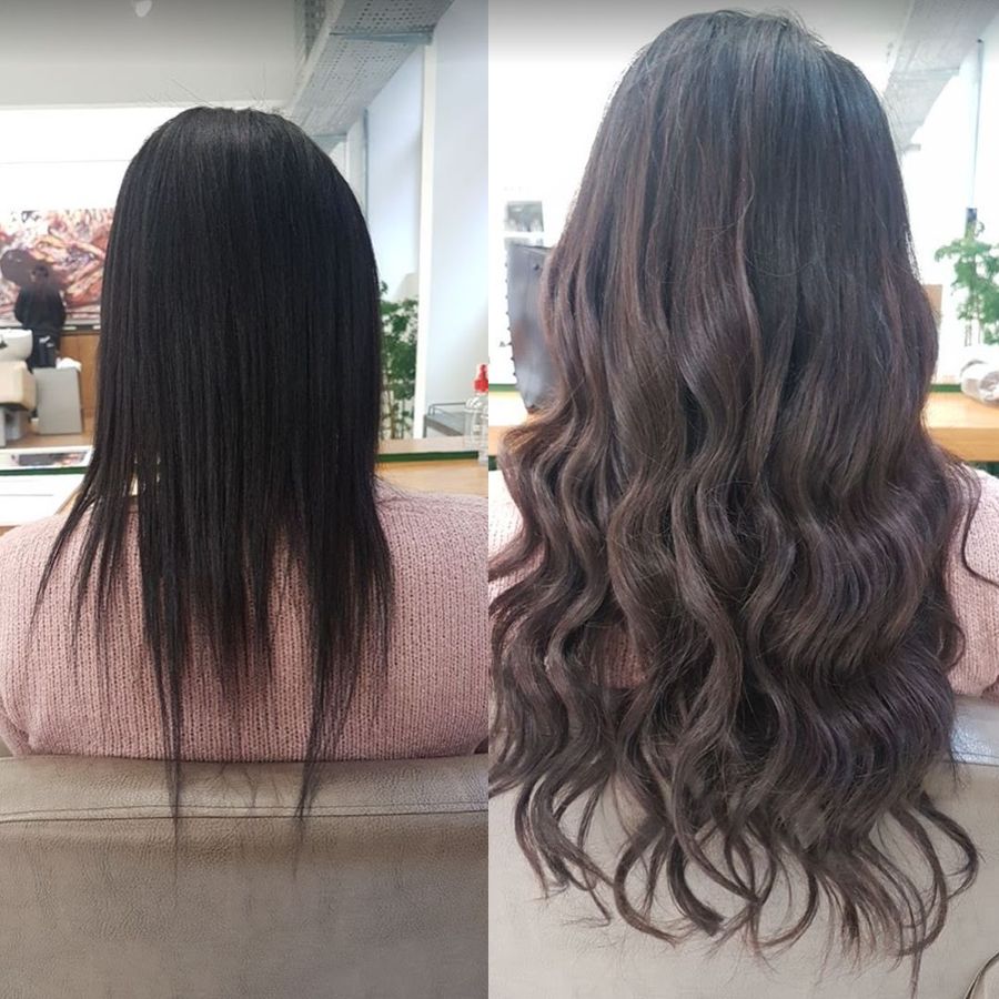 Antes e depois com mega hair da +Cabelo, 8