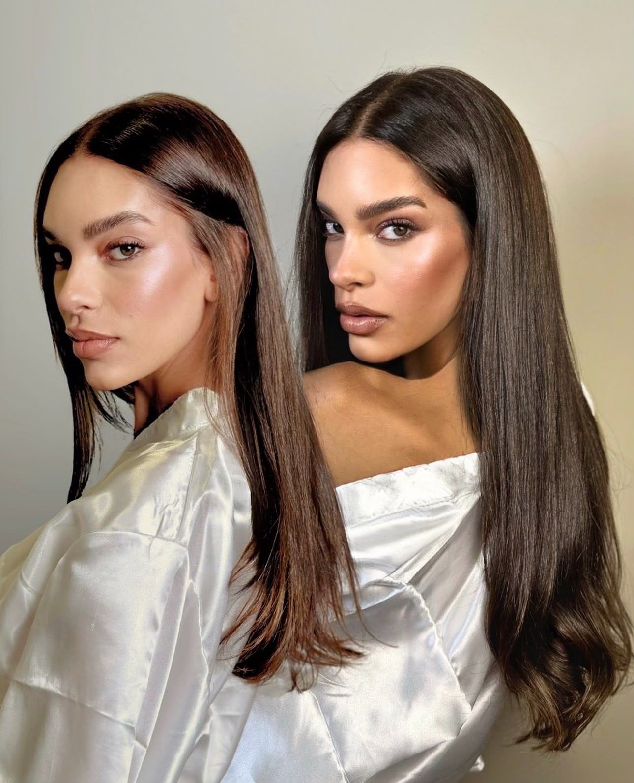 Cabelo longo natural aplicado com mega hair da +Cabelo